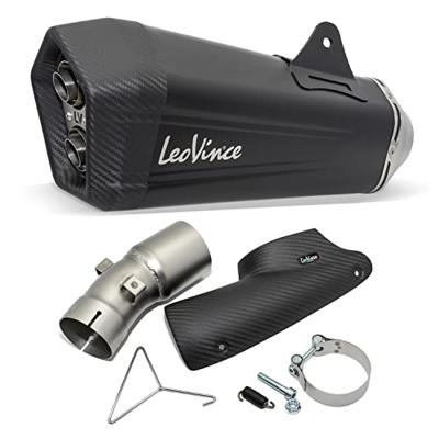 LeoVince Geluiddemper "sbk lv-12 black edition schalld leo slipon lv-12 sw