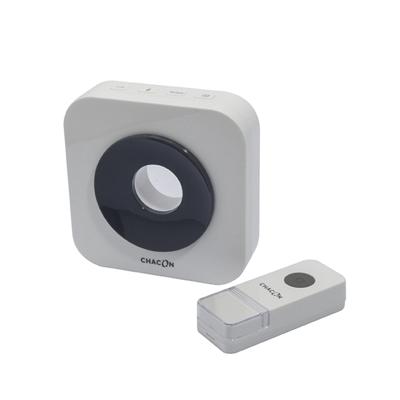 Enzo Chacon Draadloze deurbel design 100m wit/grijs - 8415050