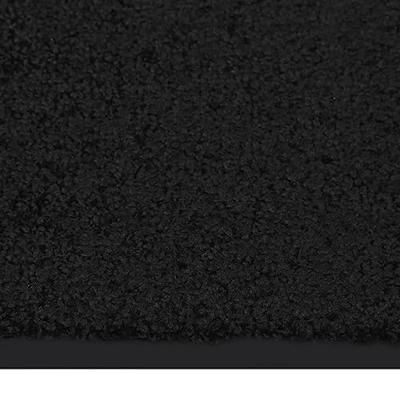 VidaXL Deurmat 60x80 cm zwart