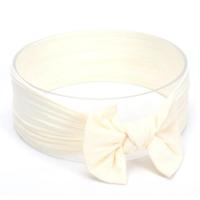 Schattig bowknot zuigeling baby meisje Hairband Headwear hoofdbanden (beige # 24) - thumbnail