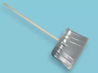 MM Eurotool Sneeuwruimer mm metaal gebogen steel 150cm - thumbnail