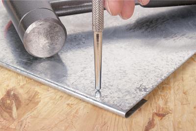 Wolfcraft Centerpons | Verchroomd | 8 x 125mm | 1 stuk - 7980010