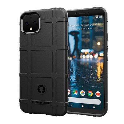 Schokbestendige beschermer cover volledige dekking silicone case voor Google pixel 4 XL (zwart) Schokbestendige beschermer cover volledige dekking silicone case voor Google pixel 4 XL (zwart)