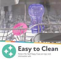 Trainingsglas Nûby Multicolour 300 ml 3 Onderdelen - thumbnail