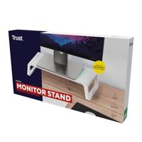 Trust Monta Monitorstandaard Hoogte: 98 mm (max) Wit - thumbnail