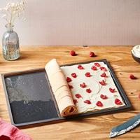 Mastrad - Bakplaat, Siliconen, 40 x 30 cm, Zwart - Mastrad - thumbnail