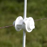 Gallagher Schroefisolator Wit voor paal ø 6-14mm (10) - 010943 010943 - thumbnail