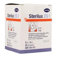 Sterilux Es1 Kp Ster 8pl 5x5cm 40 2050161 - thumbnail