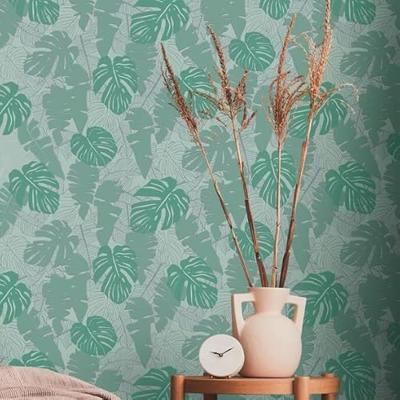 Livingwalls House of Turnowsky - Groen - Jungle Behang - 389055