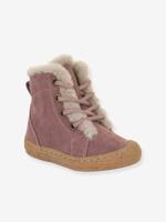 MINNI SUEDE LACES laarzen voor kinderen FRODDO oudroze - thumbnail