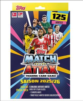 Bundesliga Match Attax Trading Cards 2025/26 Mega Pack