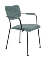 Zuiver Benson armstoel Grey Blue - thumbnail