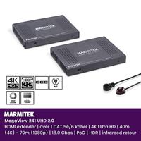MegaView 241 UHD 2.0 - HDMI extender UTP - 18 Gbps - HDR - thumbnail
