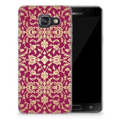 Siliconen Hoesje Samsung Galaxy A3 2016 Barok Pink Siliconen Hoesje Samsung Galaxy A3 2016 Barok Pink