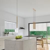 Bussandri Hanglamp modern - Metaal - Goud - thumbnail