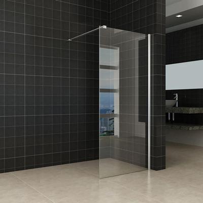 Wiesbaden Comfort Inloopdouche 80x200 cm - Nano Coating - Helder Glas & Chroom