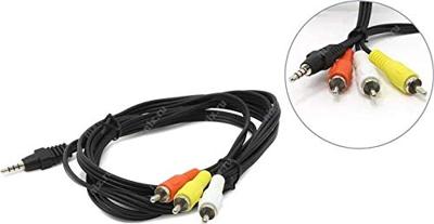 3,5 mm naar RCA audio/video kabel, 2 m