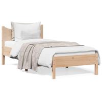 Bedframe zonder matras massief grenenhout 90x200 cm - thumbnail