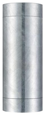 Nordlux Wandlamp Tin Maxi Double 2x GU10 verzinkt IP54 - 4800938