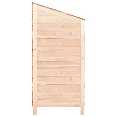 VidaXL Tuinschuur 102x52x112 cm massief vurenhout VidaXL Tuinschuur 102x52x112 cm massief vurenhout