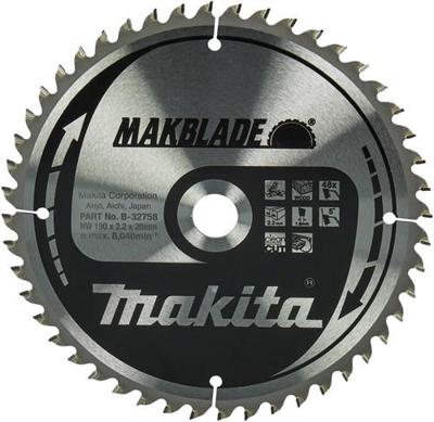 Makita Accessoires Afkortzaagblad | Hout | 190X20X2,2 48T 5G - B-32758 Makita Accessoires Afkortzaagblad | Hout | 190X20X2,2 48T 5G - B-32758
