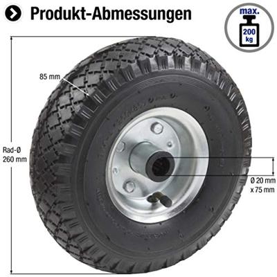 Metafranc Luchtband Staal 260Mm W - WU0810130 Metafranc Luchtband Staal 260Mm W - WU0810130