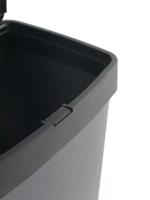 Recycling prullenbak SP Berner Antraciet 10 L 30 L x 2 Plastic 3 Compartimenten (1 Stuks) - thumbnail