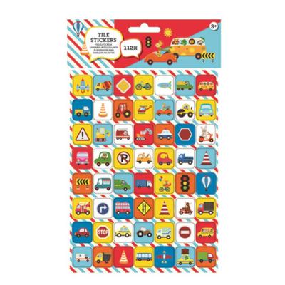 W&o Stickervel 20,5 X 15 Cm Papier 112-delig Rood W&o Stickervel 20,5 X 15 Cm Papier 112-delig Rood