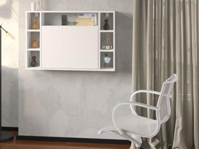 Opklapbare bureau MUSOA wit Opklapbare bureau MUSOA wit