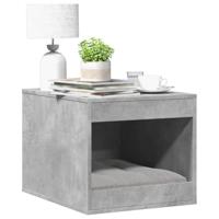 VidaXL Kattenbakkast 47x59x42 cm bewerkt hout betongrijs - thumbnail