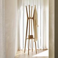 Ethnicraft Staande Kapstok 'PI' Eikenhout, kleur Naturel - thumbnail
