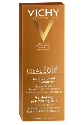 Vichy Ideal Soleil Moisturizing Self Tanning Milk Face & Body