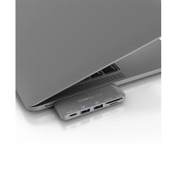 Terratec CONNECT C7 USB-C dockingstation Geschikt voor merk (dockingstation): Universeel