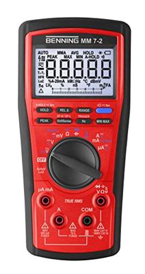 Benning MM 7-2 Multimeter Digitaal LoZ CAT III 1000 V, CAT IV 600 V Weergave (counts): 60000 Benning MM 7-2 Multimeter Digitaal LoZ CAT III 1000 V, CAT IV 600 V Weergave (counts): 60000