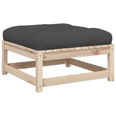 3-delige Loungeset met kussens massief grenenhout 3-delige Loungeset met kussens massief grenenhout