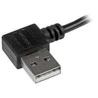 StarTech.com Micro-USB kabel met rechts haakse connectors - M/M - 1m - thumbnail
