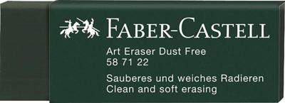 Faber Castell Gum stofvrij - Groen