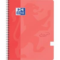 Oxford School Touch spiraalblok, ft A4, 140 bladzijden, gelijnd, oranje - thumbnail