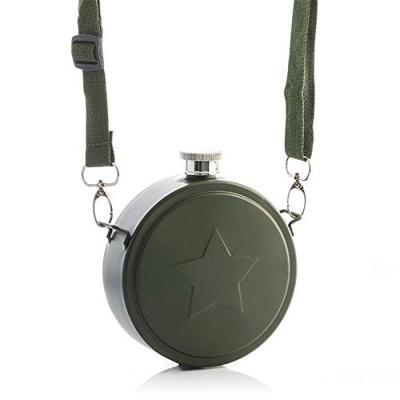 Militaire veldfles met schouderband Militaire veldfles met schouderband