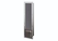 Inbouw Reserve Toiletrolhouder Luca Sanitair 19,5x72x12,2cm Gunmetal - thumbnail