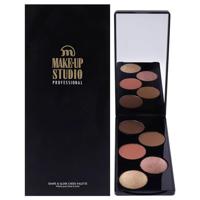 Make-Up Studio Shape & Glow Cheek Palette Peach 1Stuks - thumbnail