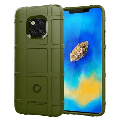 Schokbestendige volledige siliconen beschermhoes voor Huawei Mate 20 Pro Protector Cover (leger-groen)