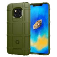 Schokbestendige volledige siliconen beschermhoes voor Huawei Mate 20 Pro Protector Cover (leger-groen) - thumbnail