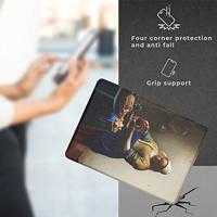 Lunso - Kobo Aura Edition 2 hoes (6 inch) - Vegan Saffiano Leren sleep cover - Vermeer Melkmeisje - thumbnail