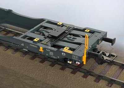 TRIX H0 24472 H0 scharnier zakwagen Sdggmrss van de MFD TRIX H0 24472 H0 scharnier zakwagen Sdggmrss van de MFD