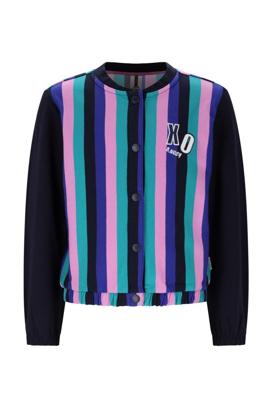 B.Nosy winter vest meisjes - multi - Cynthia - gestreept