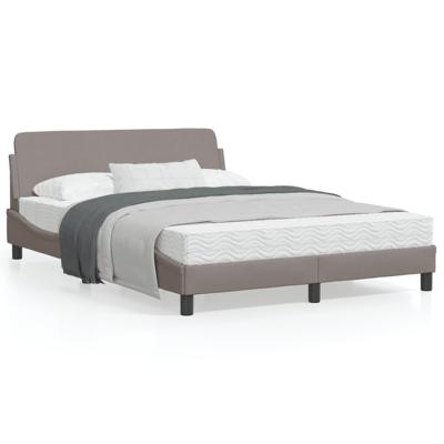Bedframe "Dover" stof taupe 140x190 cm