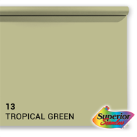 Superior achtergrondpapier 13 tropical green 1,35 x 11m - thumbnail