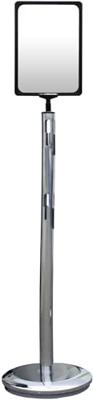 VISO BSA100AISI Afsluitpaal (Ø x h) 50 mm x 100 cm