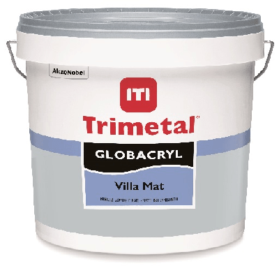 trimetal globacryl villa mat donkere kleur 10 ltr trimetal globacryl villa mat donkere kleur 10 ltr